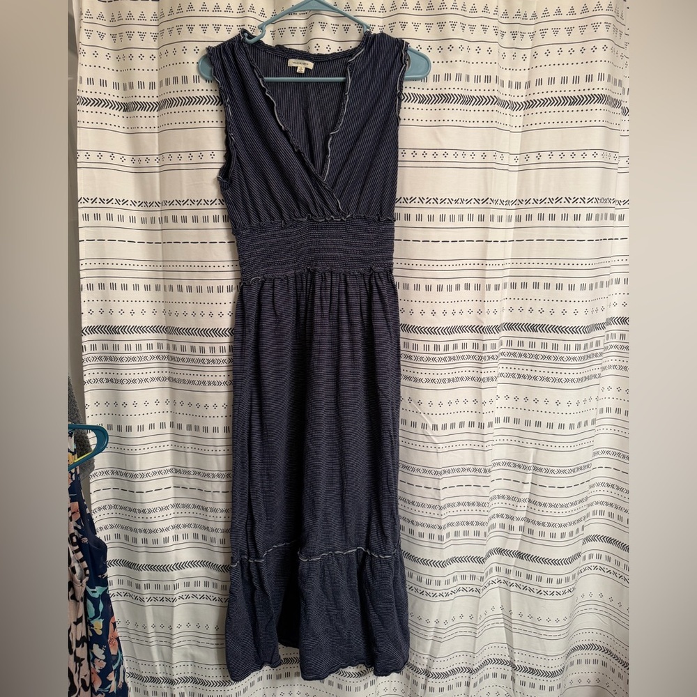Max Studio Dark Blue Maxi Dress